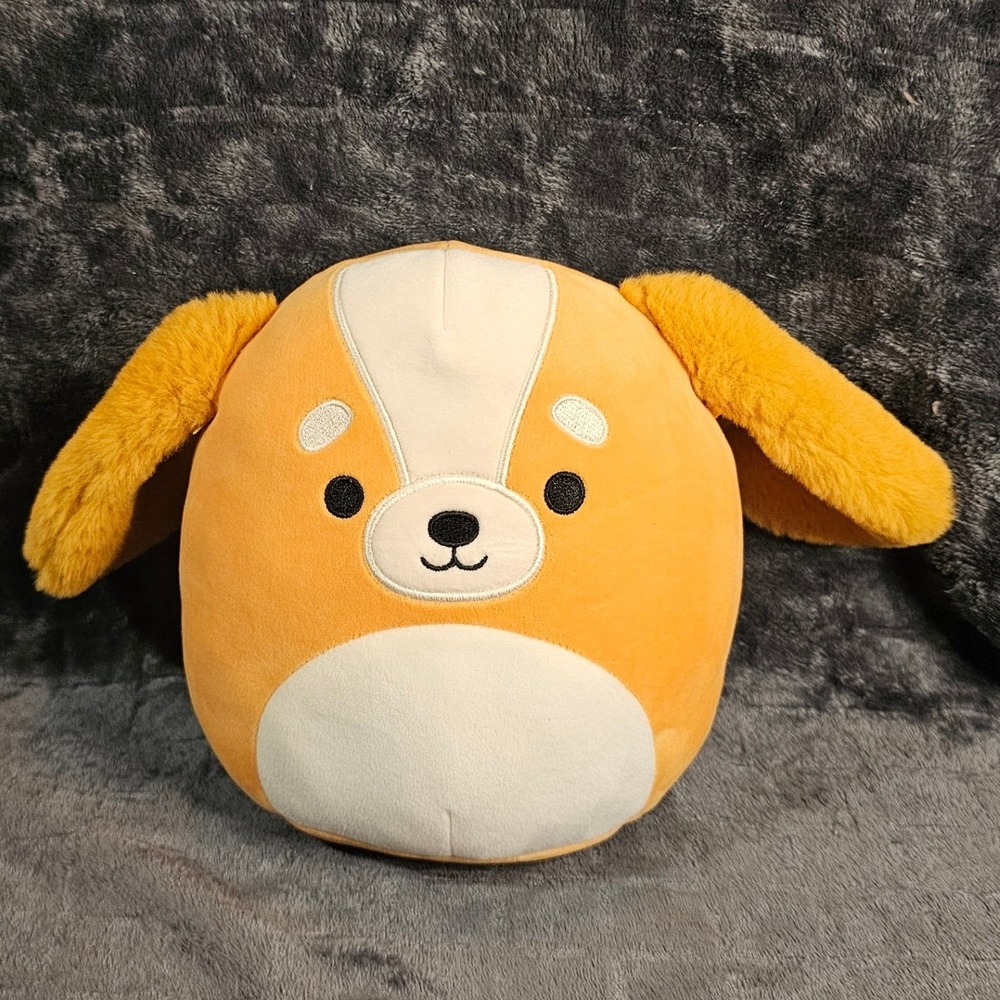 Squishmallows Ysabel the Cocker Spaniel 8" Plush Orange Dog Kellytoy 2023